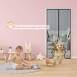 Jsdoin Magnetic Screen Door Mosquito Mesh Curtain 90x210cm Anti Fly Mesh view 3