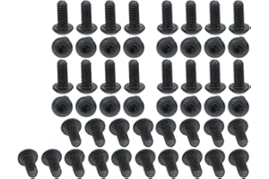 XunLiu Grade 10.9 Alloy Steel Button Head Hex Socket Screws (M2.5X6)