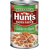 Hunt's Garlic & Herb Pasta Sauce, 24 oz