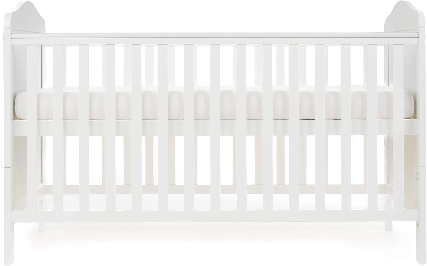 Obaby Whitby Cot Bed, White, 144L x 78W x 93H cm - Image 4