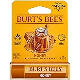 Burt's Bees Honey Moisturizing Lip Balm 0.15 oz (Pack of 4)