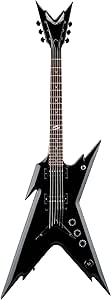 Amazon.com: Dean Razorback Guitar, Dimebag Classic Black with Case ...