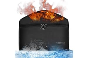 JUGREAT Fireproof Hanger Diversion Safe Bag With Lock, Hidden Storage for Valuables, Secret Under Clothes With Hidden Compartment to Hide Items for Home or Travel - 1 Pack