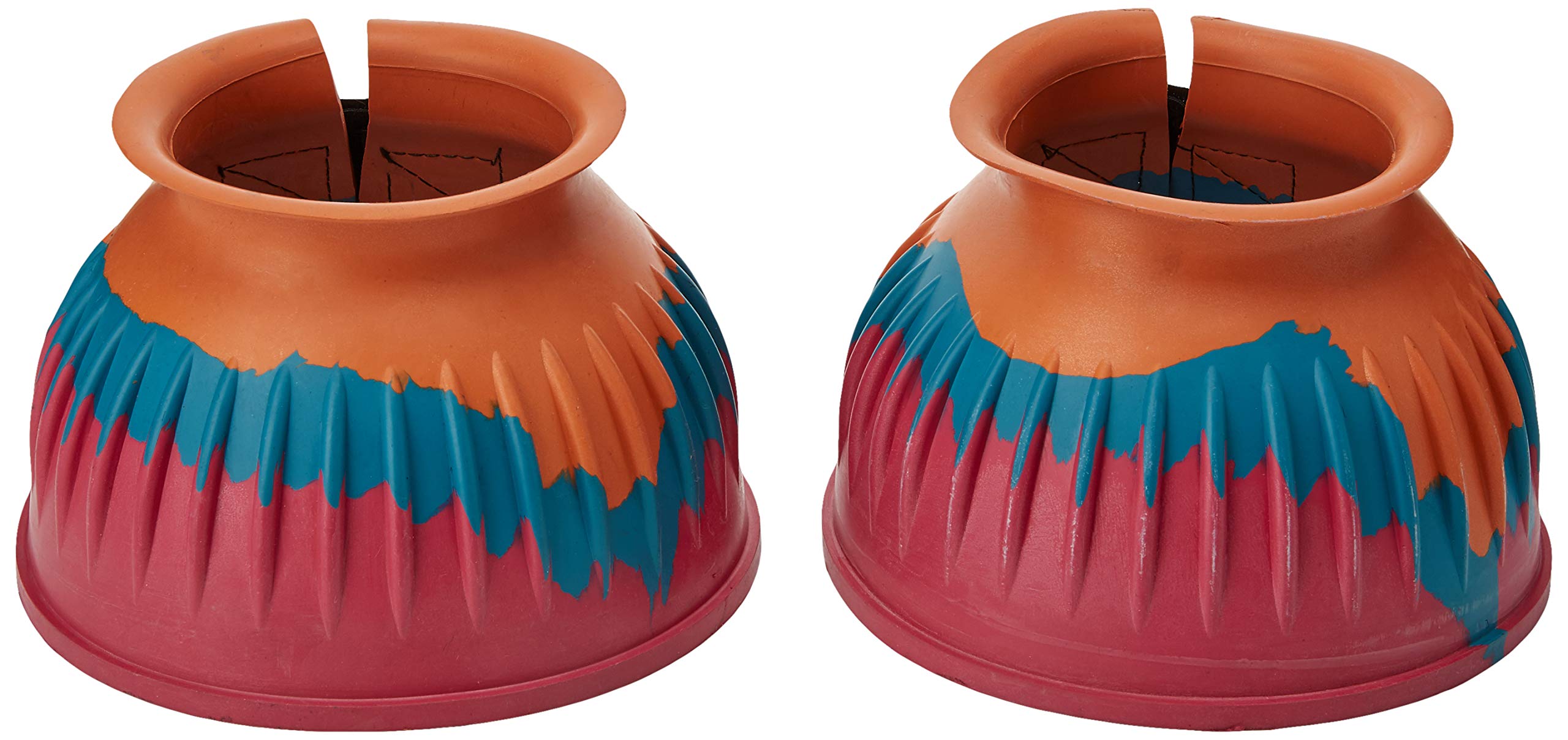 Rhinegold Velcro Over-Reach Boots-XLarge-Bright