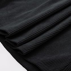 Belle Poque Women's Black Mini Skirt High Waisted