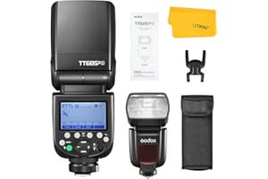 Godox TT685II-C TTL Flash for Canon Speedlite, HSS 1/8000s GN60 2.4G Wireless X System Transmisson Compatible for Canon EOS C
