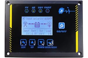 AMPINVT Specific Remote Control Panel for Low Frequency Pure Sine Wave Power Inverter