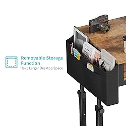 Rolling Standing Desk Adjustable Height with