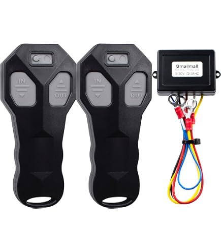 Wireless Control Kit Wireless Kit 12V - 150ft Range Handset For ATV/UTV