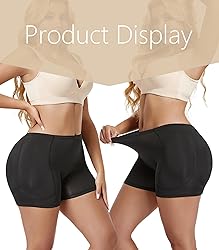 Sliot Padded Butt Shapewear With Hip Pads and Fake