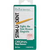 Stim-U-Dent Mint Plaque Removers, 4 Pack of 25 (Value Pack of 4)