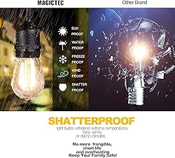 Magictec LED Shatterproof String Lights Commercial