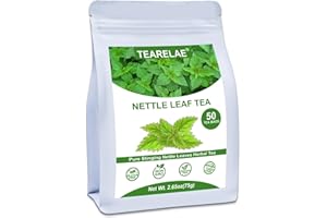 TEARELAE - Nettle Leaf Tea - 1.5g x 50 Counts - Premium Stinging Nettle Tea Bags- Support Joint Health, Rich in Vitamins & Minerals - Non-GMO - Caffeine-Free
