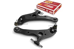 Metrix Premium Chassis Parts - Front Left & Right Lower Control Arm w Ball Joint & Bushing Assembly Kit Fits 2011-2020 Toyota Sienna, Replacement RK622036, RK622035, Made in Europe