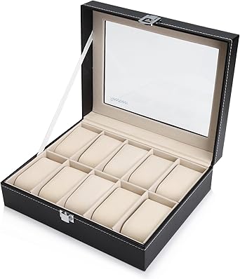 Readaeer Caja para Relojes con 10, Organizador de cajones: Amazon.es: Relojes