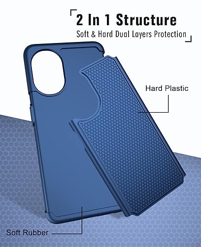 BNIUT for OnePlus Nord N20 5G Case: Dual Layer Shockproof Heavy