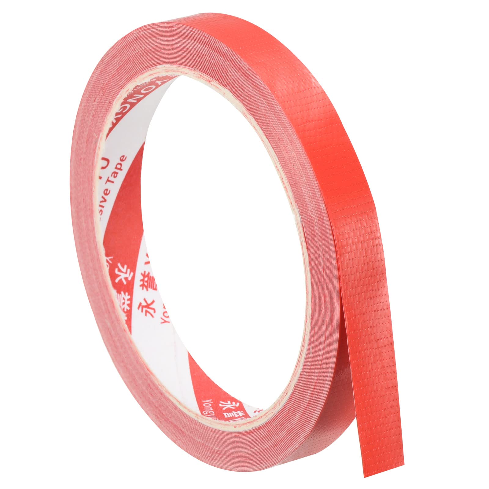 PATIKIL Table Tennis Side Tape, Ping Pong Edge Tape Protect the Edges of Rubber & Blade Available in 20 Rackets(10m) for Table Tennis Paddles, Red (12mm Wide)