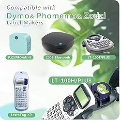 UNOKA Label Tape Replace for Dymo Label Maker