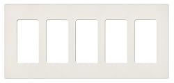 Lutron Claro 5 Gang Decorator/Rocker