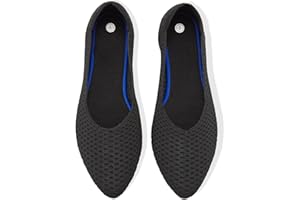 UOIDRU Women's Flats Mesh Ballet Flats for Women Comfortable Dress Shoes Slip On Pointed Toe Flats Shoes