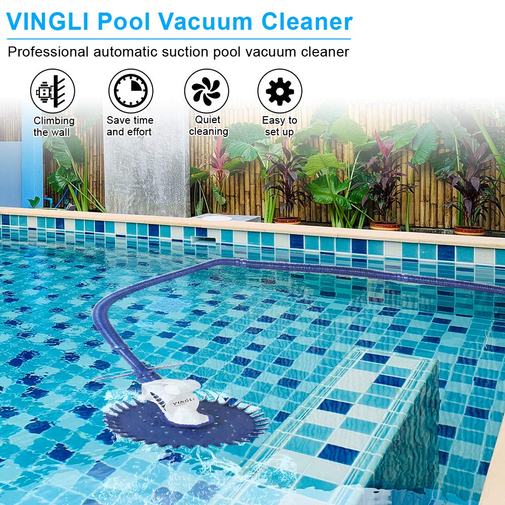 VINGLI Pool Cleaners Vacuum Automatic 
