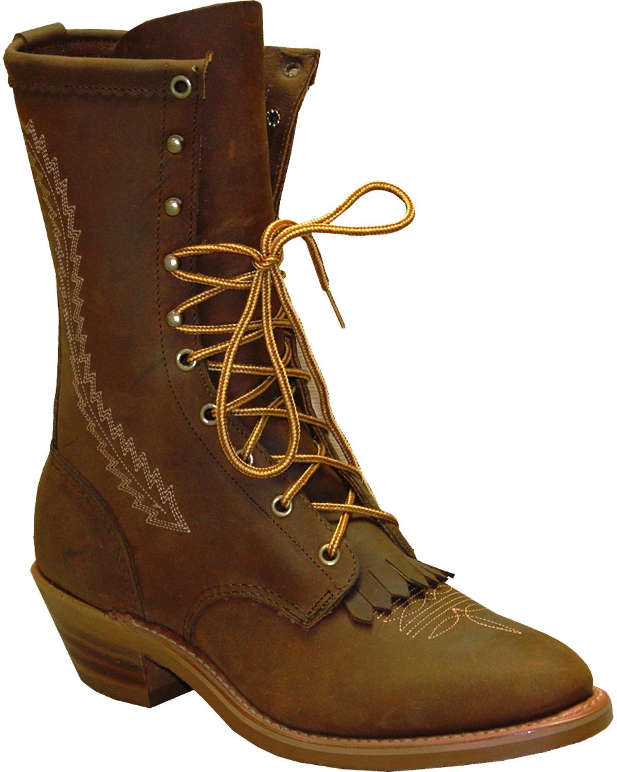 AbileneMen's 12" Western Packer Boot Soft Round Toe - 6046
