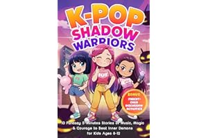 K-Pop Shadow Warriors: 10 Fantasy 5-Minute Stories of Music, Magic & Courage to Beat Inner Demons for Kids Ages 8–12 (Creative Kpop Books for Kids)