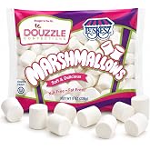 DOUzzle Kosher, Large Vanilla White Soft Marshmallows for S&rsquo;mores, Roasting, Campfires, Hot Chocolate &amp; Baking, (8 OZ, 1 Pack), Nut Free, Gluten Free, Fat Free, Premium Fish Gelatin