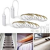 WOBANE Rechargeable Motion Sensor Strip Light, LED