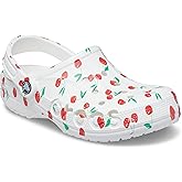 Crocs Men's and Women's Baya Clog, Strawberry Print, 14 Women/12 Men