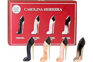 Carolina Herrera Good Girl 4 Pc Mini Shoe Gift Set, Red Pink Black