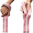Weightlifting House Weight Lifting Straps. Wrist Straps for Olympic Weight Lifting, Snatch, Pulls and Deadlifts for both Men and Women