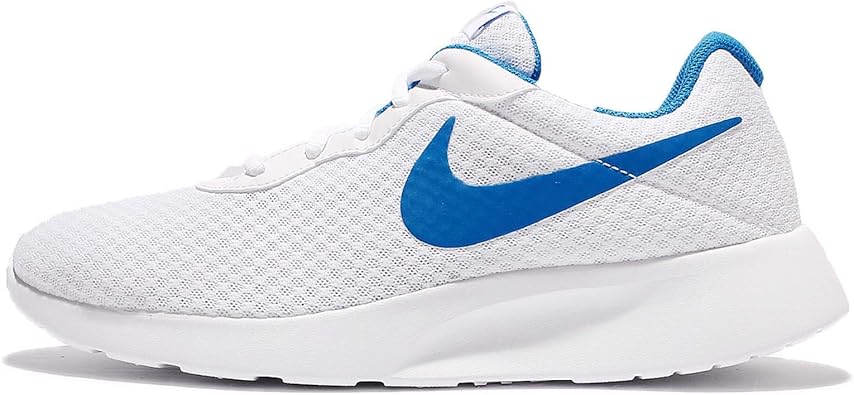 nike tanjun blue white