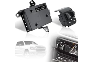 68346572AB Trailer Brake Controller Module Compatible with Ram 1500 DT Trucks (2019-2024) Only, Replaces #68277136AF- OEM Int