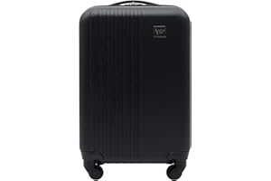 Travelers Club Cosmo Luggage, Black-20, 20-Inch
