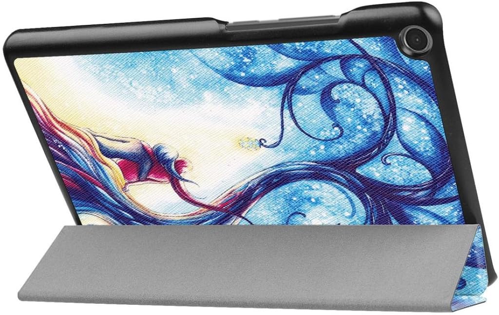 Ounice for ASUS ZenPad Z8s ZT582KL Case Cover, Folding Stand Leather Case Artificial Leather Case Cover for ASUS ZenPad Z8s ZT582KL 7.9 Inch Tablet 2017