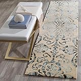 SAFAVIEH Dip Dye Collection 2'3" x 8' Camel/Grey