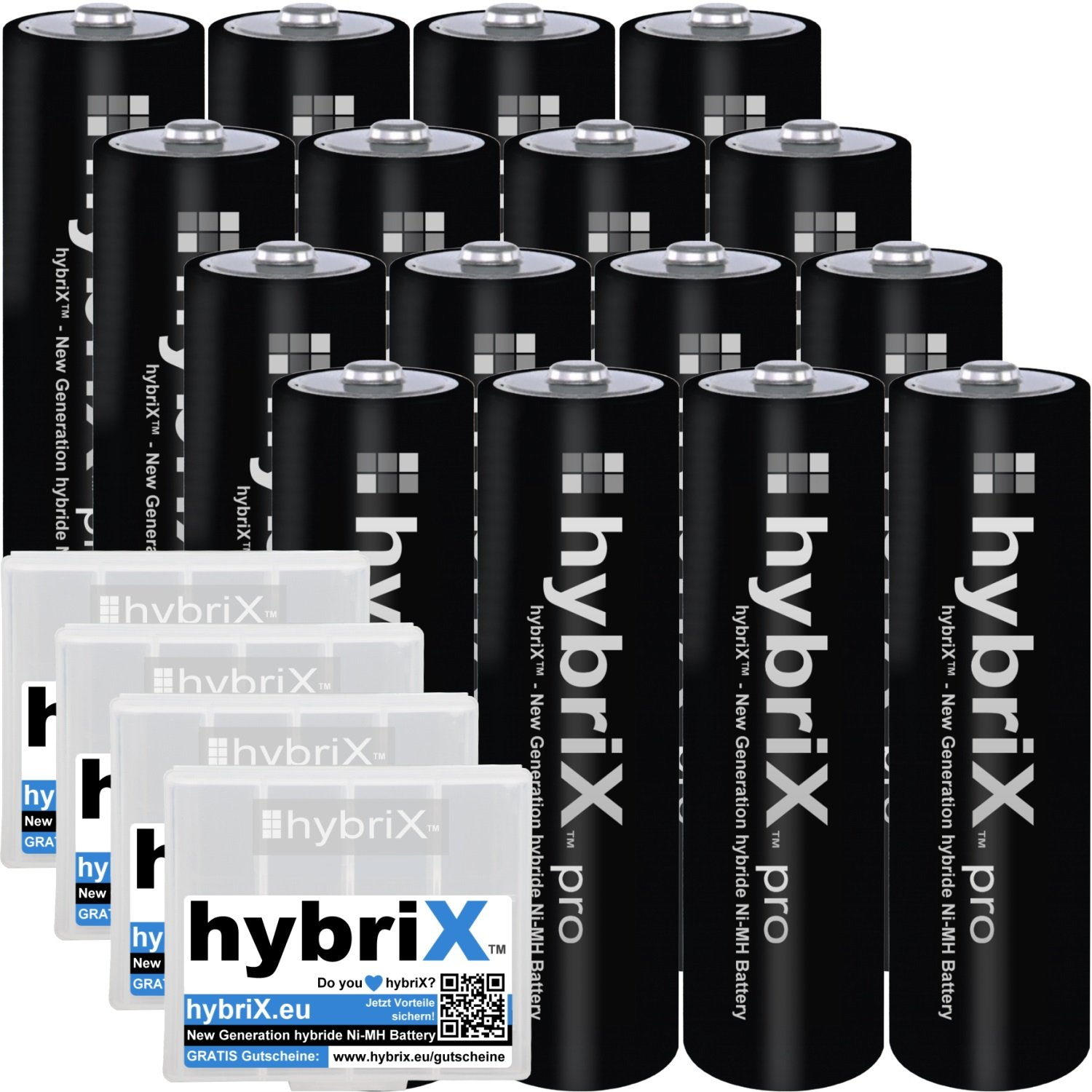 hybriX Pro Black Battery in BOX