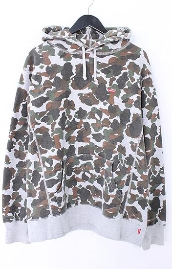 supreme grey camo hoodie