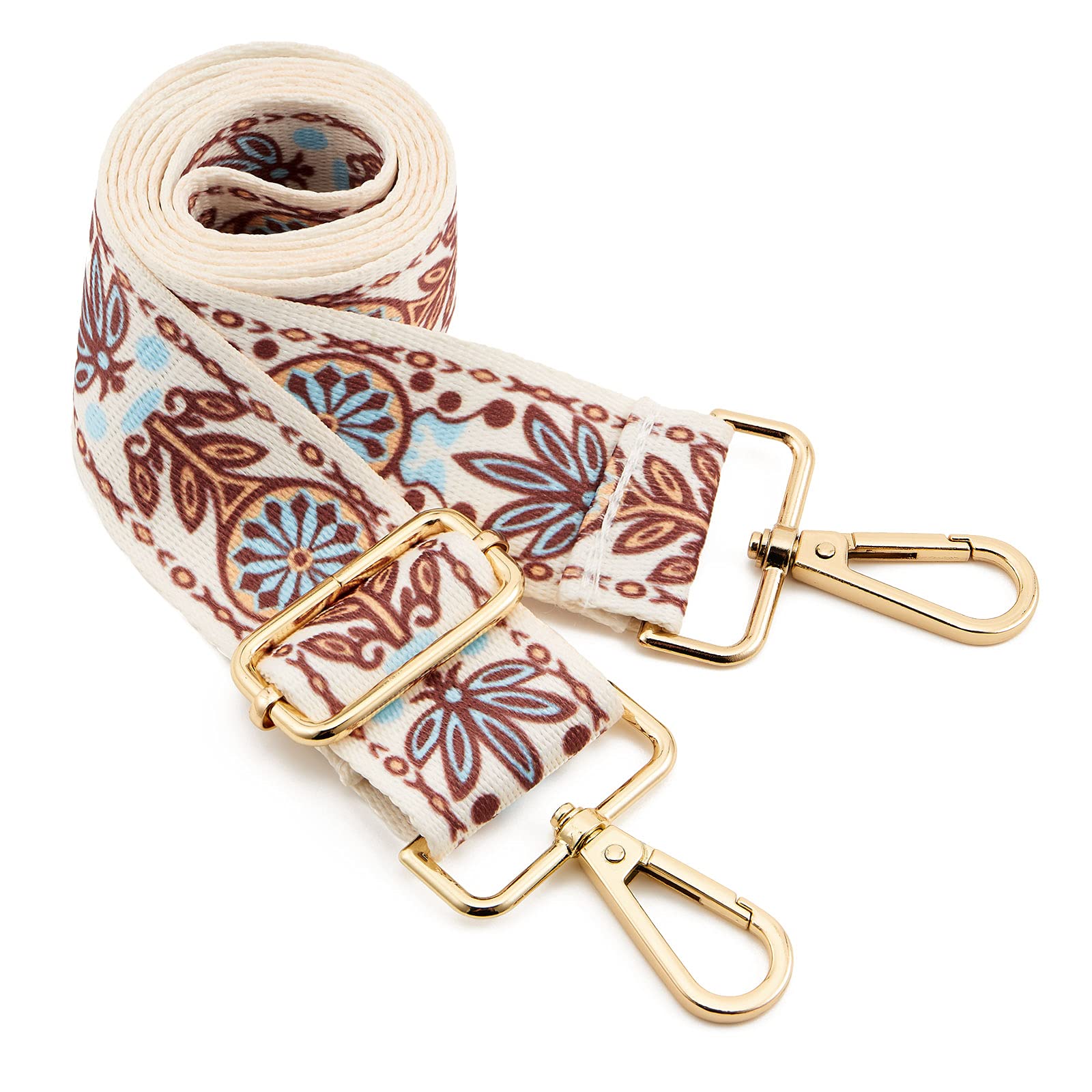 Wide Shoulder Strap Adjustable Replacement Belt Crossbody Canvas Bag Handbag((3.8CM) Color37)