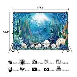 AOFOTO 10x7ft Fairytale Undersea Pearl Shell