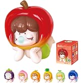 ROBOTIME Baby Nanci Fruits Nanci Blind Box Cute Kawaii Action Figure Blind Bags Collectible Toy Single Doll Creative Gifts for Women（1PC）