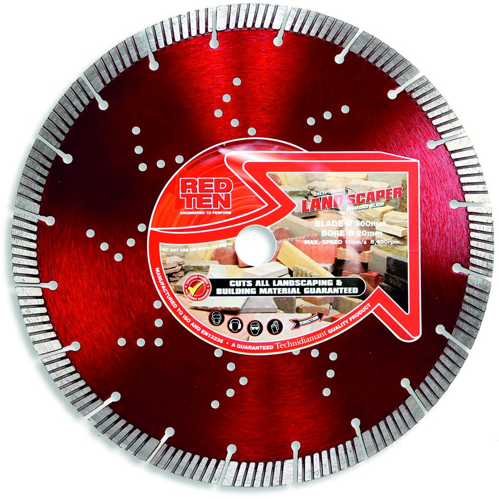 DART DB04310 Landscaper Forge Blade, Red