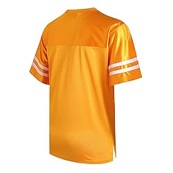 DEHANER Yellow Plain Football Jersey for Men Women