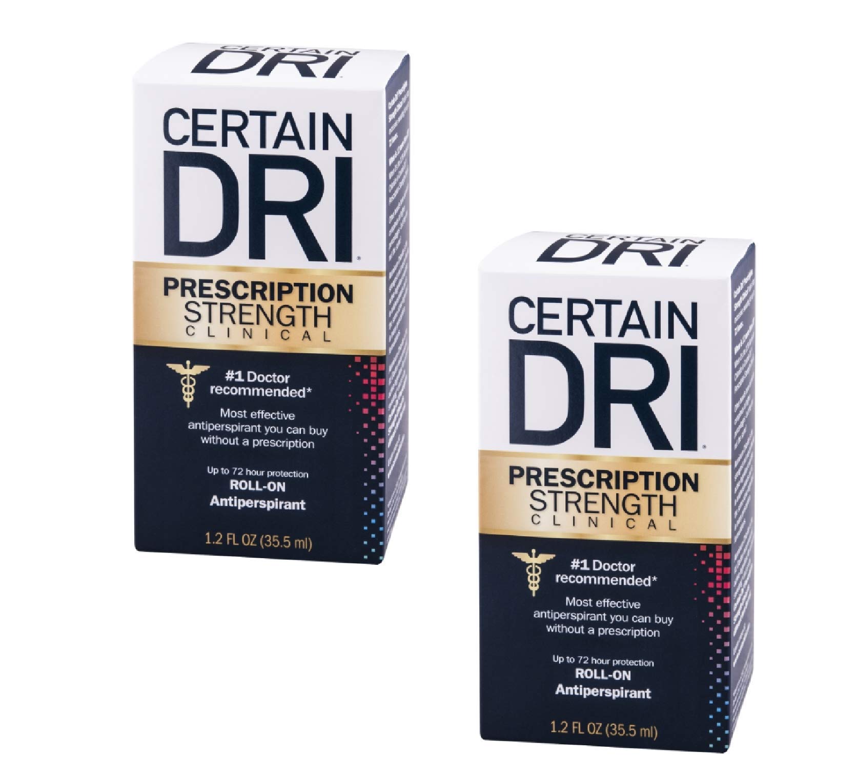 Certain Dri Antiperspirant RollOn for Excessive Perspiration 1.2 oz
