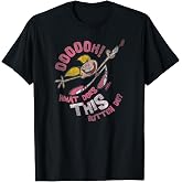 Dexter's Laboratory Dee Dee Button T-Shirt Small