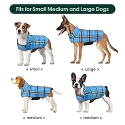 Kuoser Waterproof Dog Coat, Reversible Dog Jacket