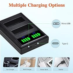 DMW-BLG10 DMW-BLG10PP DMW-BLE9 Battery and LED Dual