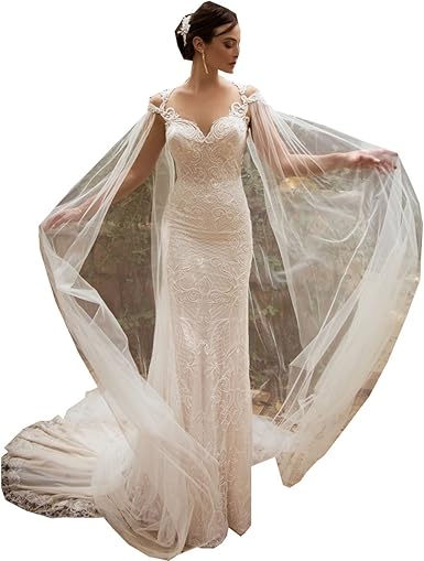 white shawl for wedding dress