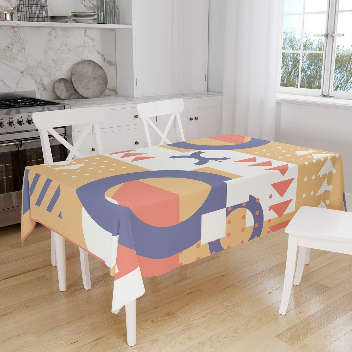 Bonamaison Kitchen Decoration, Tablecloth, 140cm x 160cm - Designed and Manufactured in Turkey
